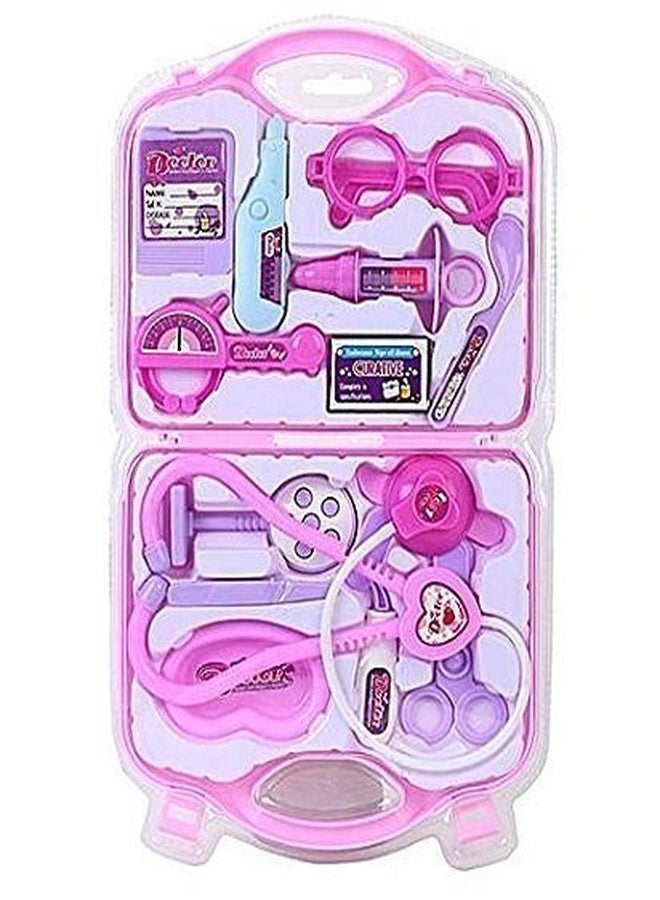 توب هافين مجموعة ألعاب الطبيب من توبهافن للأطفال، تتضمن حقيبة سفر قابلة للطي وملحقات طبية صغيرة الحجم للبنات والأولاد. - Image 1